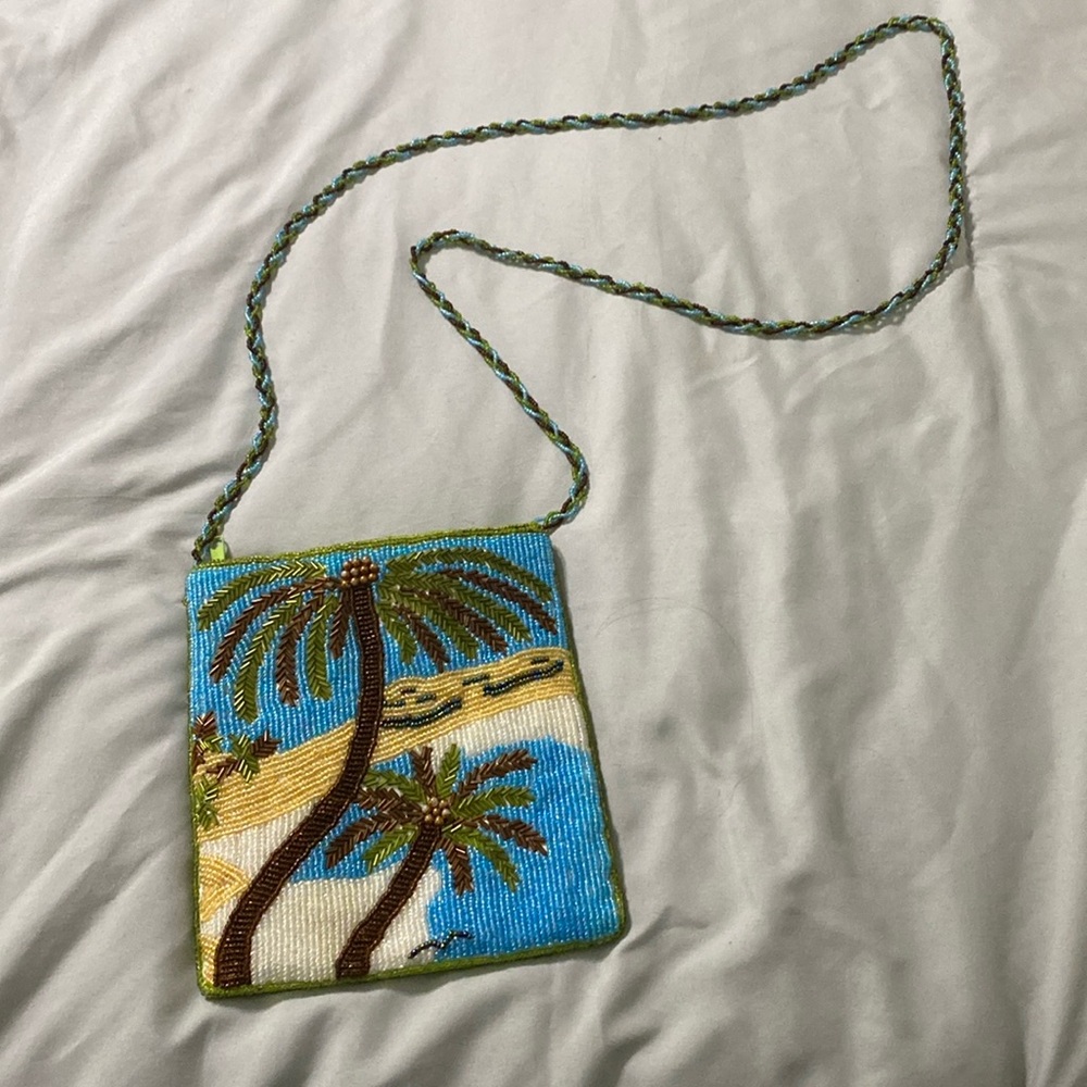 Beaded purse